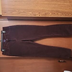 NYDJ Jegging Corduroy Straight Leg Sz 10